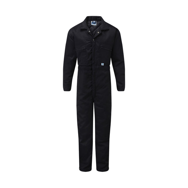 Fort Quilted Zip-Front Boilersuit Navy - Farming Parts