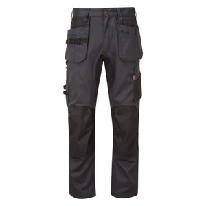 Tuffstuff X-Motion Stretch Work Trouser Grey/Black - Farming Parts