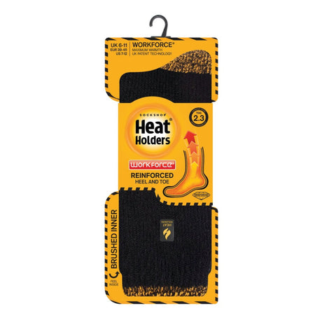 Heat Holder Workforce Sock Black/Orange - Farming Parts