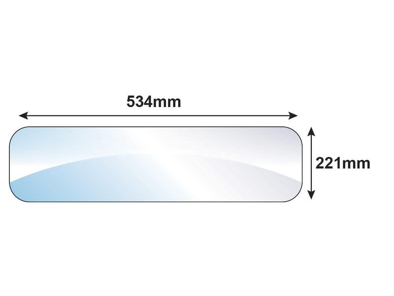 Rear Window | Sparex Part No.S.10043 - Farming Parts