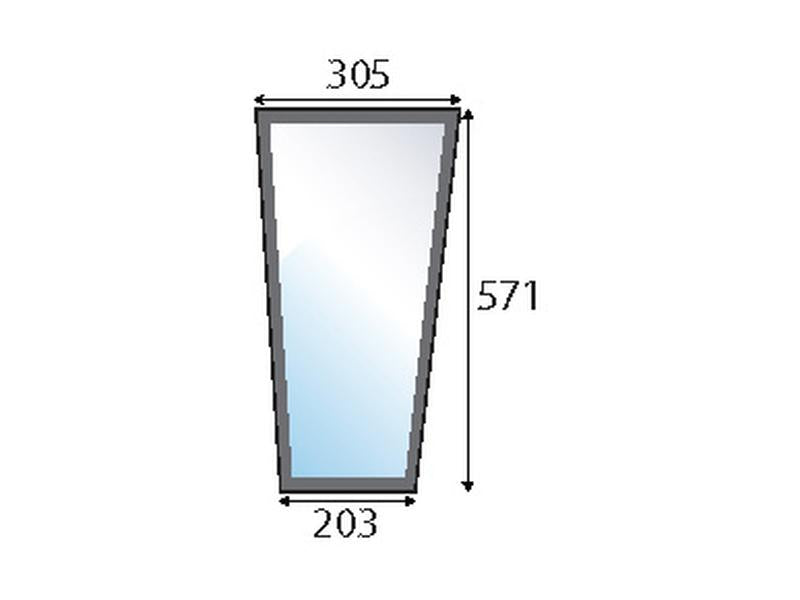 Sparex Lower Front Glass RH & LH | S.100565 - Product Image 2
