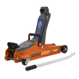 Trolley Jack 2 Tonne Low Profile Short Chassis - Orange - 1020LEO - Farming Parts