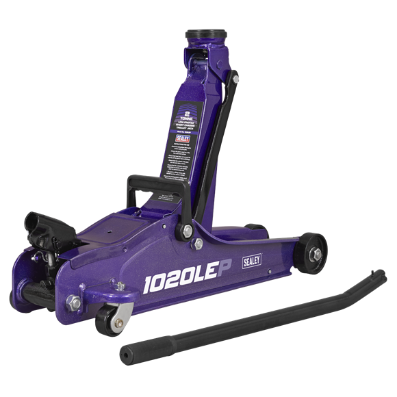 Sealey | Low Profile Short Chassis Trolley Jack 2 Tonne - Purple - 1020LEP