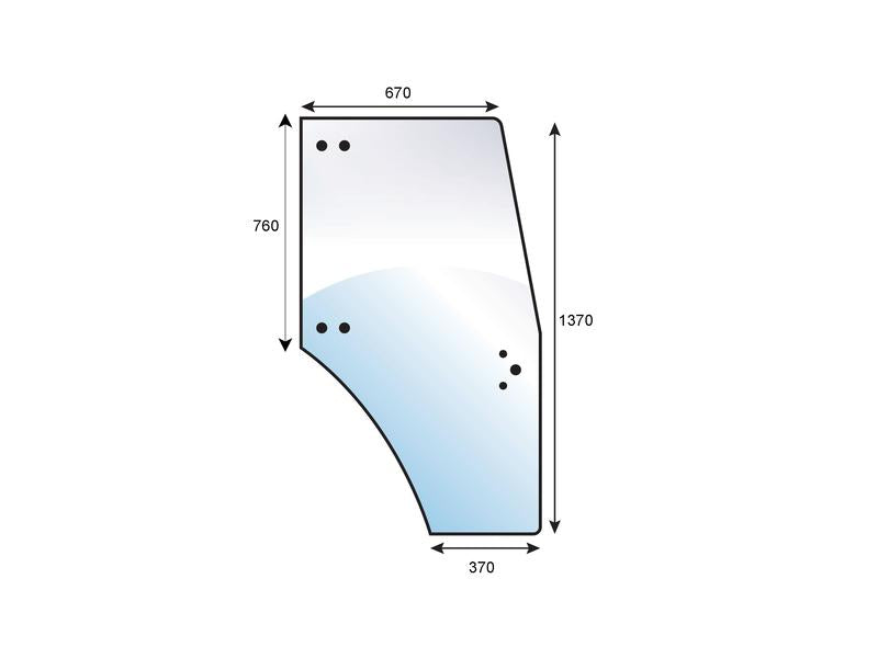 Door Glass RH | Sparex Part Number: S.102211