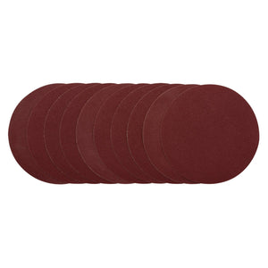 Draper Sanding Discs, 200mm, 80 Grit (Pack Of 10) - SDHAL200 - Farming Parts