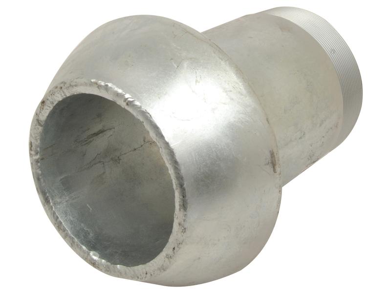 Sparex Coupling with Threaded End - Male 6'' (159mm) x 6'' BSPT (Galvanised) | S.103173 - Product Image 1