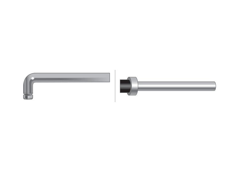 Sparex Hand Throttle Cable - Length: 1292mm, Outer cable length: 1055mm. | S.103213 - Product Image 2