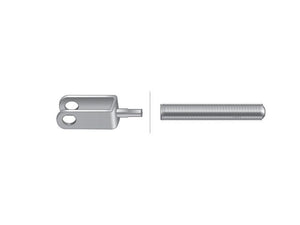 Sparex Clutch Cable - Length: 1010mm, Outer cable length: 725mm. | S.103260 - Product Image 2