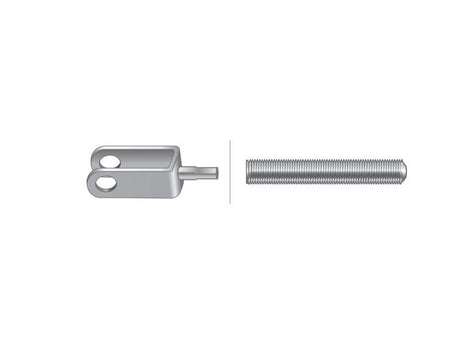 Sparex Clutch Cable - Length: 1010mm, Outer cable length: 725mm. | S.103260 - Product Image 2