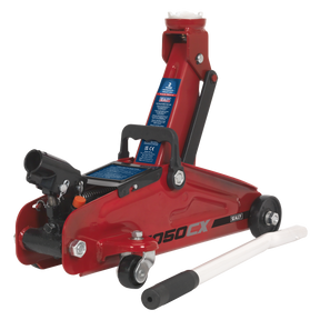 Trolley Jack 2 Tonne Short Chassis - 1050CX - Farming Parts