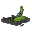 Trolley Jack 2 Tonne Hi-Vis Short Chassis with Storage Case - 1050CXDHV - Farming Parts
