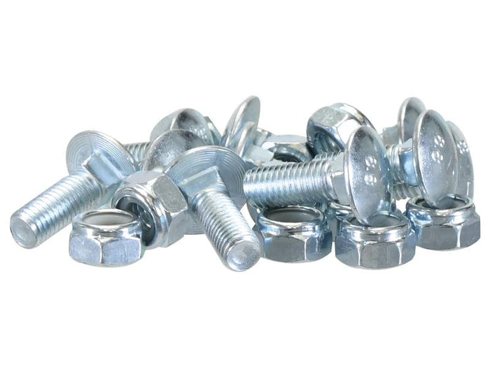 Cup Head Bolt & Nut M10x30 MM Grade 8.8 (Bag of 10) - Sparex Part S.106503