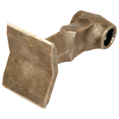 A well-used Hammer Flail with a top width of 44mm and a bottom width of 55mm, featuring a hole diameter of 20.5mm and a radius of 115mm, designed for detailed carving work, evokes the quality associated with Bomford tools.