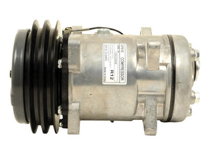 The Sparex Compressor (SD510), with part number S.106838, features a durable black pulley and visible labeling, along with a specific compressor type and precise clutch Ø configuration.