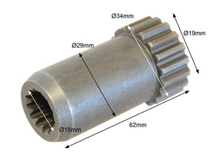 Sparex Hydraulic Pump Coupling | S.110991 - Product Image 4