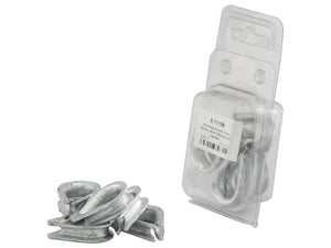 Sparex Agripak 6 pcs. Wire Rope Thimble 6 x 45mm Heavy-Duty Set | S.11186