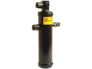 A Sparex Filter Drier (Part Number: S.111979) in black with a yellow label and multiple connectors.