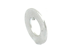 A flat, round metal washer with a central hole, identified as a Sparex Tab Washer (Part No. S.11222), is shown against a white background.