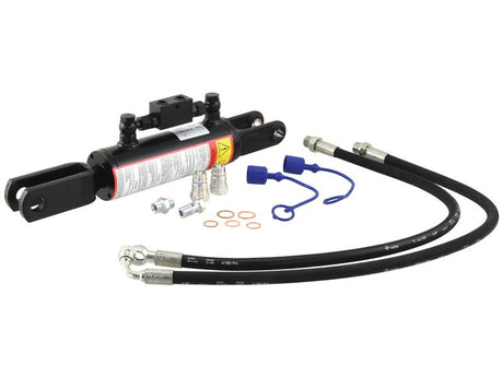 Sparex Hydraulic Levelling Box (Supplied with: Hoses) - Fork Hole Ø 22mm - Fork Hole Ø 22mm - Min. Length: 480mm, Cylinder Bore: 70mm. | S.113926 - Product Image 1