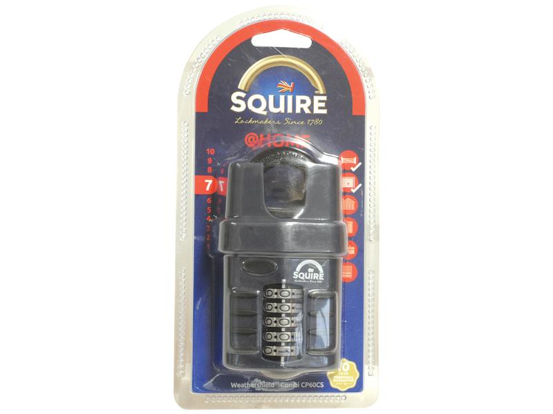 Squire CP Combination Padlock Heavy-Duty Die Cast Security | S.114327