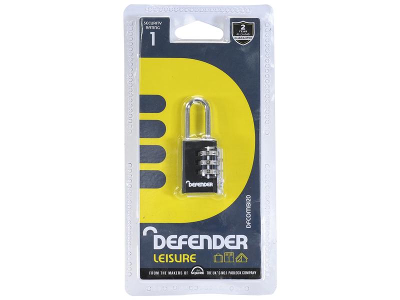 Squire Toughlock Die-Cast Combination Padlock 20mm Secure Lock | S.114335