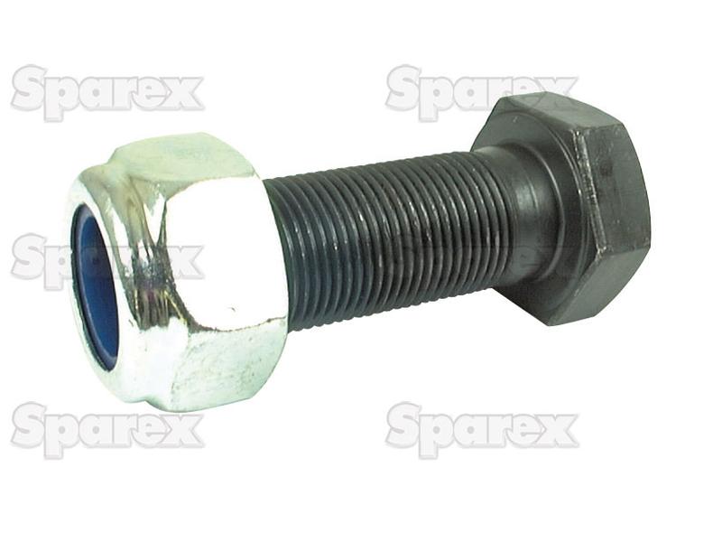 Sparex | Hexagonal Head Bolt With Nut (TH) - M16x130mm, Tensile strength 10.9 (25 pcs. Box)
