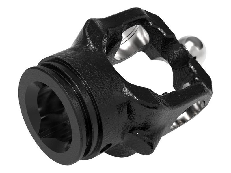 PTO Wide Angle Tube Yoke 27x75 & 24x91mm Lemon Profile AW21/W2380 | S.115432