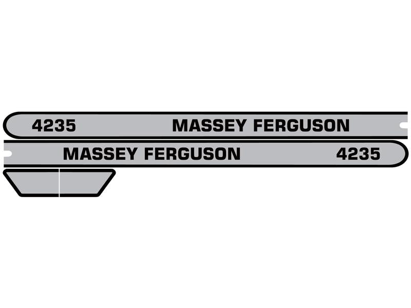 Decal Set - Massey Ferguson 4235 | Sparex Part No.S.118314