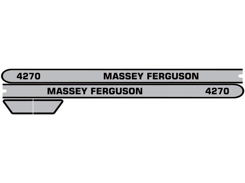 Decal Set - Massey Ferguson 4270 | Sparex Part No.S.118320