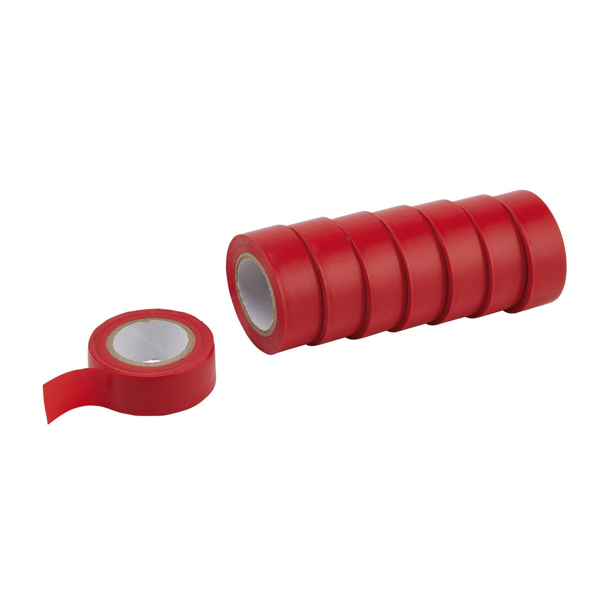 Draper Insulation Tape To Bsen60454/Type2, 10M X 19mm, Red (Pack Of 8) - 619 - Farming Parts