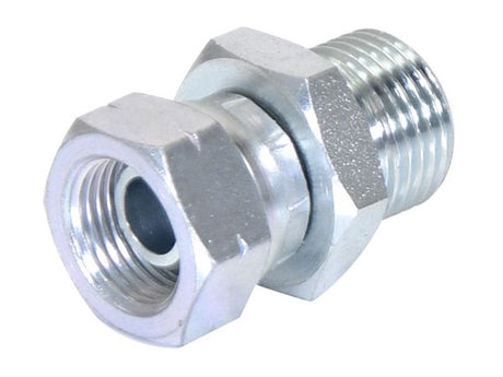 Hydraulic Adaptor 1/2'' BSP Male x M18x1.50 Metric Swivel Female | Sparex Part No.S.11976