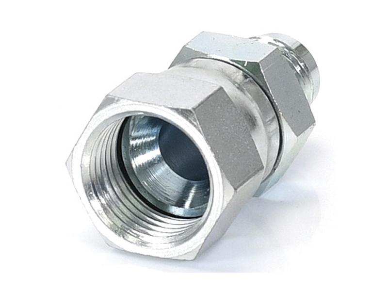 Sparex Hydraulic Adaptor 9/16'' JIC Male x 3/4'' JIC Swivel Female | S.11999 - Product Image 2