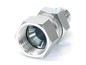 Sparex Hydraulic Adaptor 9/16'' JIC Male x 3/4'' JIC Swivel Female | S.11999 - Product Image 2