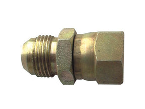 Sparex Hydraulic Adaptor 3/4'' JIC Male x 9/16'' JIC Swivel Female | S.12000 - Product Image 1
