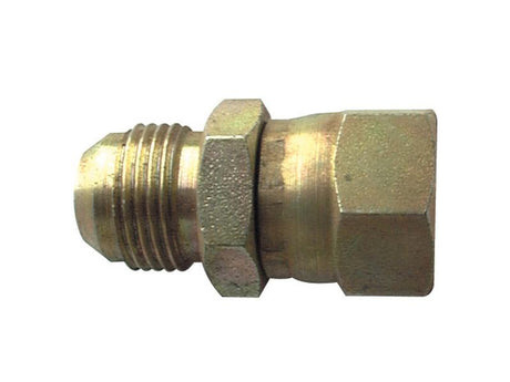 Sparex Hydraulic Adaptor 3/4'' JIC Male x 9/16'' JIC Swivel Female | S.12000 - Product Image 1