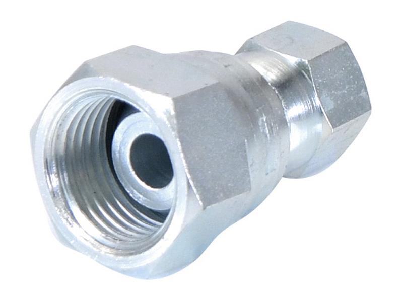 Sparex Hydraulic Adaptor 1/2'' BSP Swivel Female x 9/16'' JIC Swivel Female | S.12009 - Product Image 2