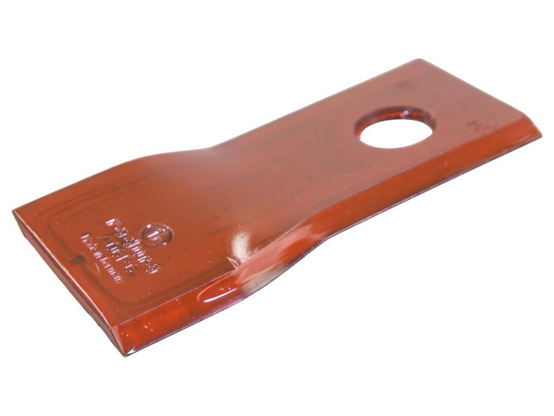 Schumacher Mower Blade - Twisted blade, top edge sharp - 118x48x4mm - Hole Ø19mm - Replacement for MacDon | S.12010340 - Product Image 1