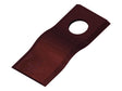 Schumacher Mower Blade - 106x47x3mm - Hole Ø21mm - Replacement for Claas, Kverneland, Kuhn, Pottinger, PZ, Taarup | S.12010600 - Product Image 1