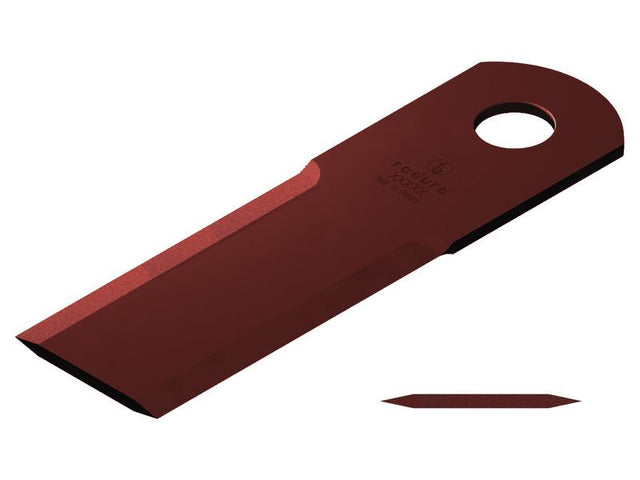Schumacher Straw Chopper Blade - Static, 195 x 50 x 3mm (Hole Ø: 12mm) | S.12010650 - Product Image 1