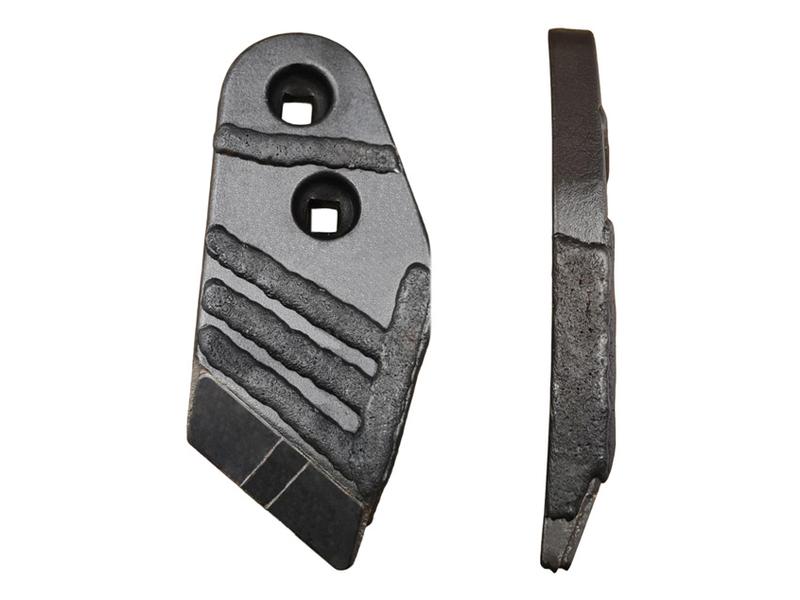 Sparex Carbide Reversible Plough Point, type Kuhn, Huard. Hole spacing: 40mm (RH) To fit as: 622164 | S.12026240 - Product Image 1