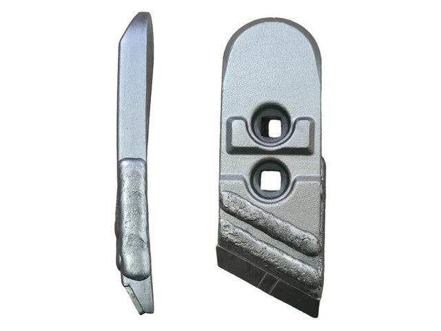 Sparex Carbide Reversible Plough Point, type Kverneland. Hole spacing: 40 mm (RH) To fit as: 053090 | S.12026280 - Product Image 1