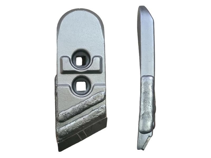 Sparex Carbide Reversible Plough Point, type Kverneland. Hole spacing: 40 mm (LH) To fit as: 063090 | S.12026290 - Product Image 1