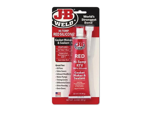 JB Weld Silicone Hi Temp Red 85g | S.12038800 - Product Image 1