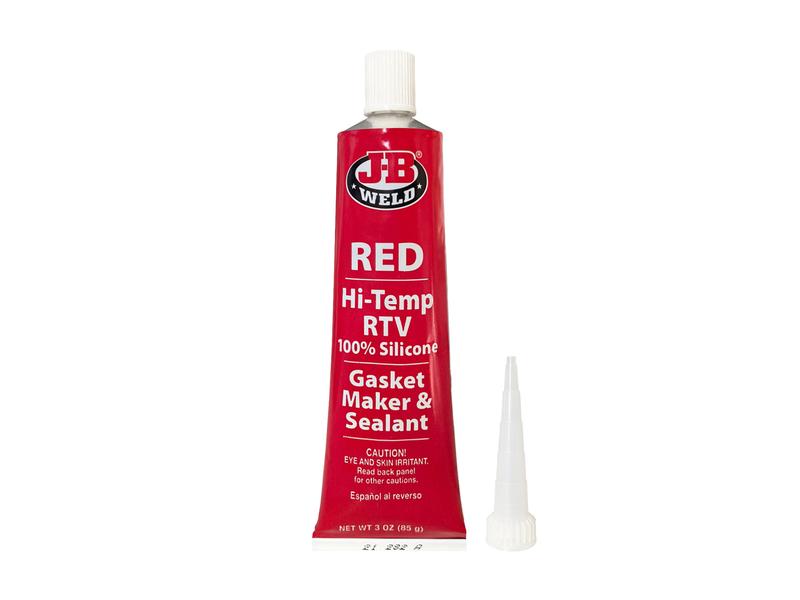 JB Weld Silicone Hi Temp Red 85g | S.12038800 - Product Image 2