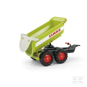 Trailer, Claas, green, from age 3, rollyHalfpipe by Rolly Toys - R12221