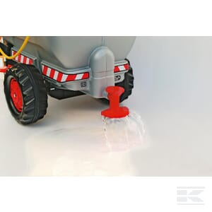 Slurry tanker, Jumbo, silver/red, from age 3, rollyTanker by Rolly Toys - R12277
