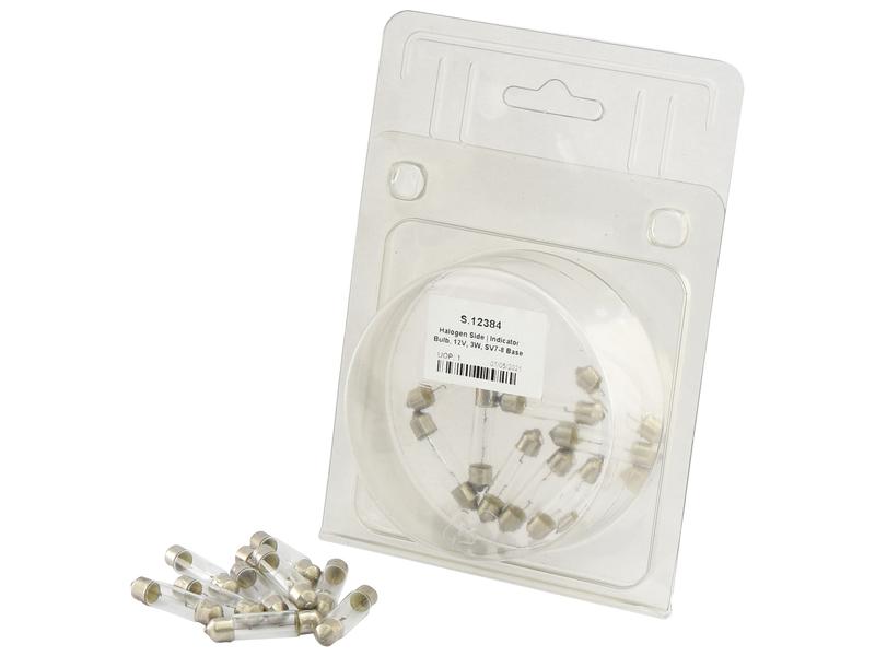 Sparex Agripak 12V 3W SV7-8 Vehicle Light Bulb Set 10pcs | S.12384