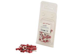 Sparex Agripak Pre-Insulated Ring Terminal 8.4mm Red 25pcs | S.12407