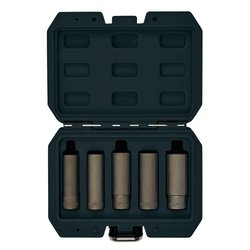 Wheel Nut Double Socket Set, 3/8" Sq. Dr. (5 Piece) | Lwn/Ds5