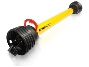 GARDLOC PTO Shaft - (Lz) Length: 1010mm, 1 3/8'' x 6 Spline Q.R. to 1 3/8'' x 6 Spline Q.R. - Sparex Part No. S.128691